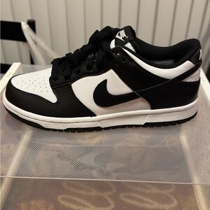Nike Kids Black and White Sneakers